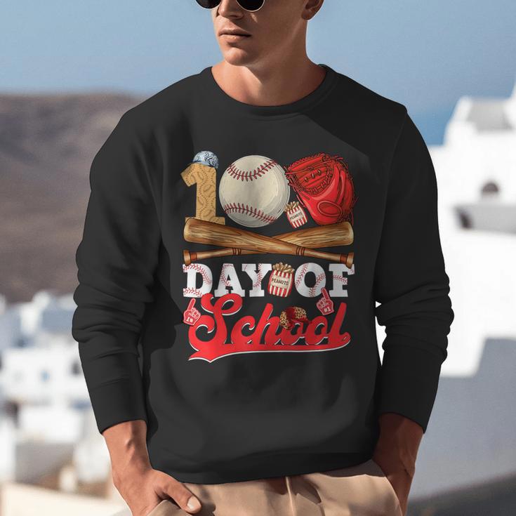 100 Days Of School Baseball Player Sports Game Teacher Kid Unisex Sweatshirt 100 Days Of School Baseball Player Sports Game Teacher Kid Unisex Sweatshirt