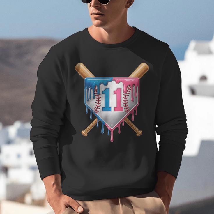 11th Birthday 11yr 2014 Baseball 11 Player 11th Birthday Unisex Sweatshirt