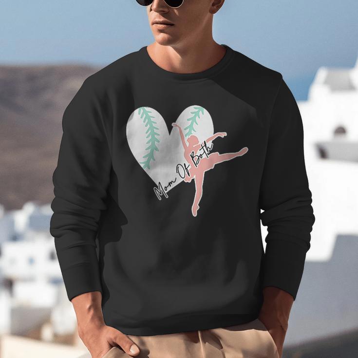 2 Sided Sorry Can't Dance Baseball Bye Mom Of Both Unisex Sweatshirt