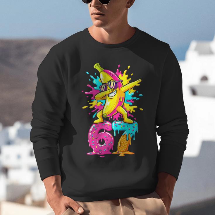 67 Baseball Ice Cream Six Seven Dabbing Banana Unisex Sweatshirt