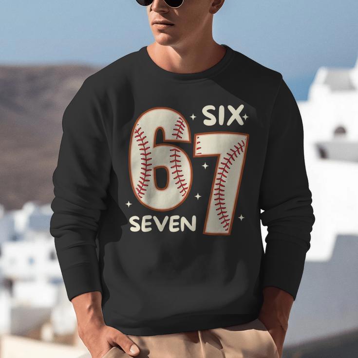 67 Baseball Six Seven 6 7 Meme Kids 67 Teen Boys 6-7 Unisex Sweatshirt 67 Baseball Six Seven 6 7 Meme Kids 67 Teen Boys 6-7 Unisex Sweatshirt