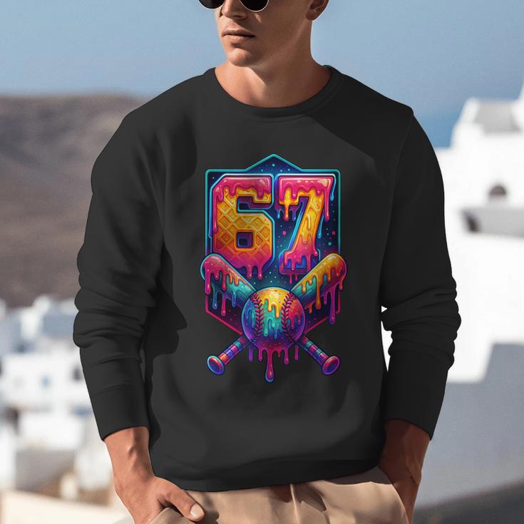 67 Meme Trendy Baseball Number 67 Player Six Seven Unisex Sweatshirt 67 Meme Trendy Baseball Number 67 Player Six Seven Unisex Sweatshirt