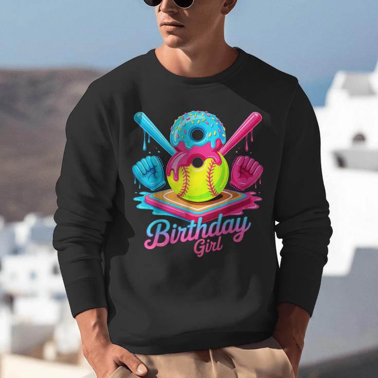 8th Birthday Baseball Ice Cream Drip 8 Years Old Girls B-Day Unisex Sweatshirt 8th Birthday Baseball Ice Cream Drip 8 Years Old Girls B-Day Unisex Sweatshirt