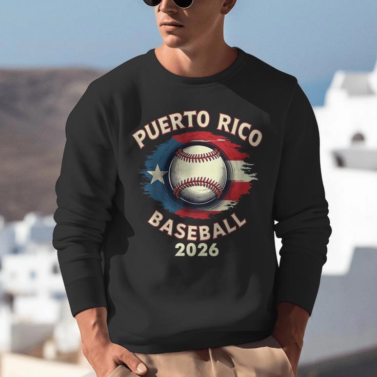 Baseball 2026 Puerto Rico Island Pride Sports Theme Unisex Sweatshirt