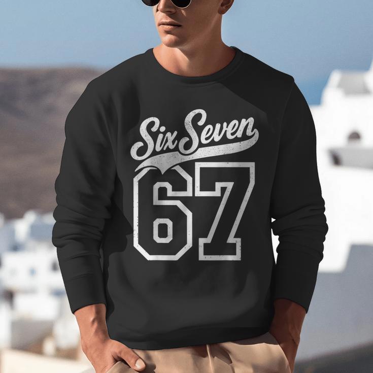Baseball 6 7 Number 67 Six Seven Meme Boys Youth Kids Unisex Sweatshirt Baseball 6 7 Number 67 Six Seven Meme Boys Youth Kids Unisex Sweatshirt