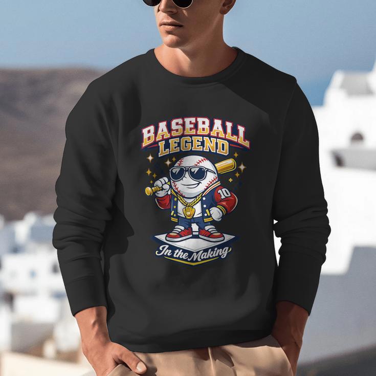 Baseball Cute Youth Ice Cream Valentine Day Sporty Fun Unisex Sweatshirt Baseball Cute Youth Ice Cream Valentine Day Sporty Fun Unisex Sweatshirt