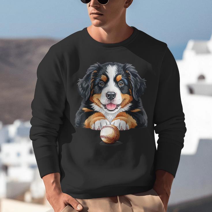 Baseball Dog Men & Women Unisex Sweatshirt Baseball Dog Men & Women Unisex Sweatshirt