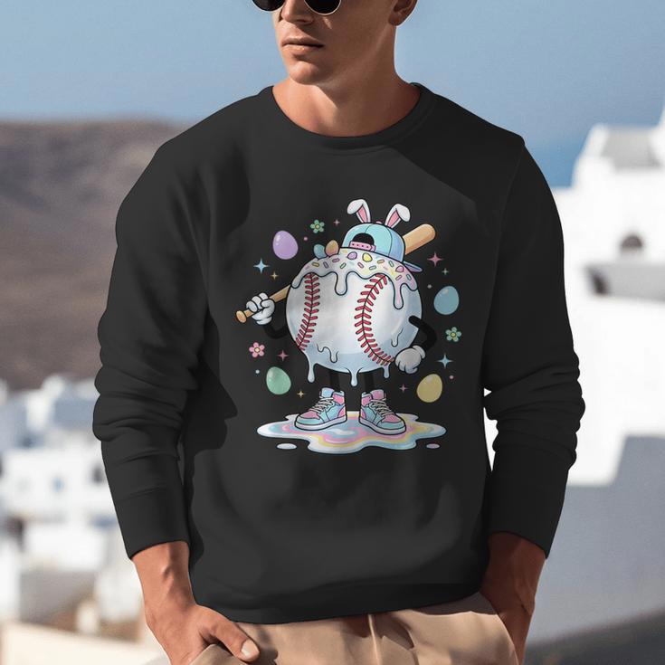 Baseball Drip Icecream Apparel Youth Boy Easter Unisex Sweatshirt Baseball Drip Icecream Apparel Youth Boy Easter Unisex Sweatshirt