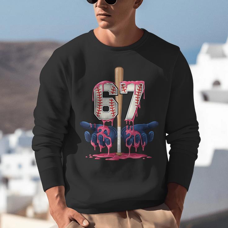 Baseball Drip Shirt Youth Baseball Glove Drip Ice Cream Unisex Sweatshirt Baseball Drip Shirt Youth Baseball Glove Drip Ice Cream Unisex Sweatshirt