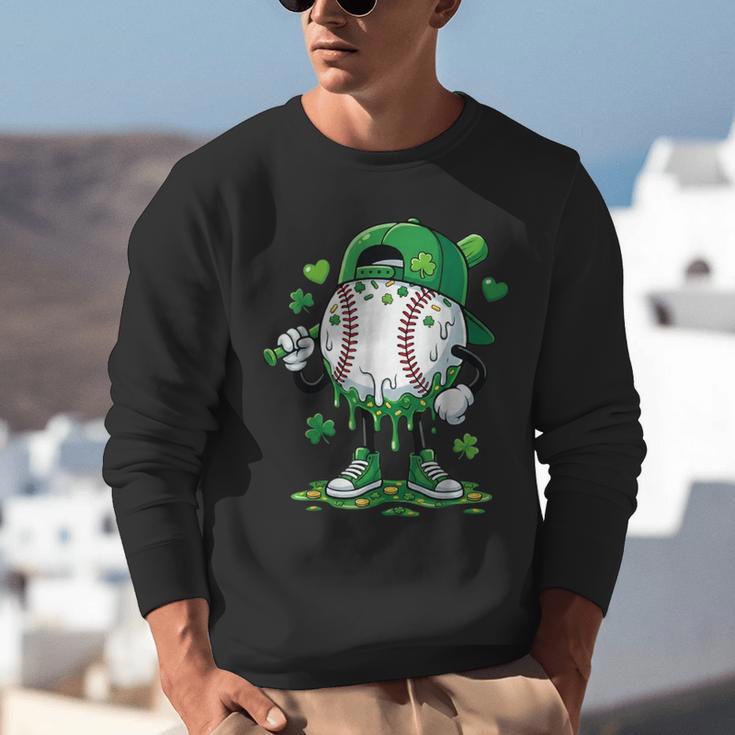 Baseball Icecream Apparel Youth Boy St Patrick's Day Unisex Sweatshirt Baseball Icecream Apparel Youth Boy St Patrick's Day Unisex Sweatshirt