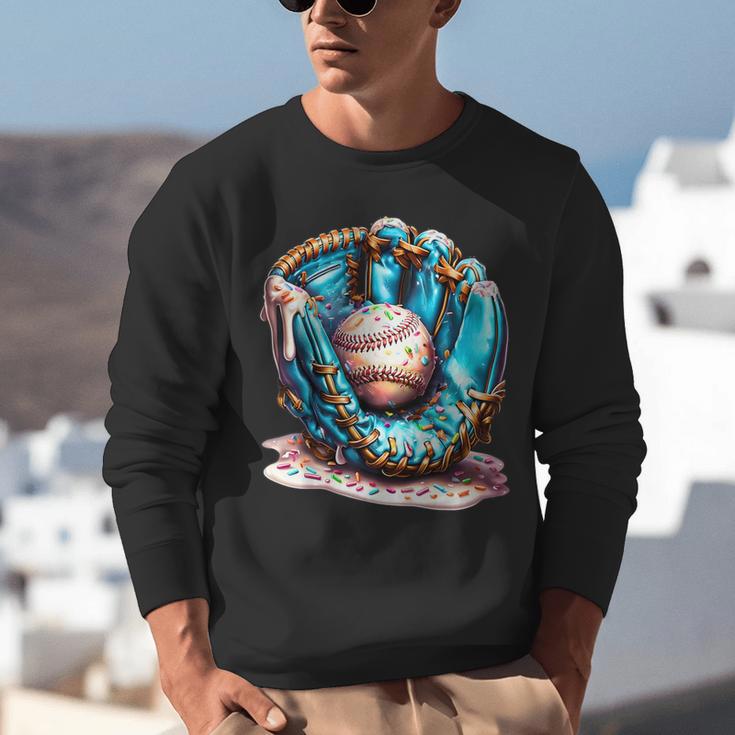 Baseball Lifestyle Apparel Youth Baseball Drip Ice Cream Unisex Sweatshirt