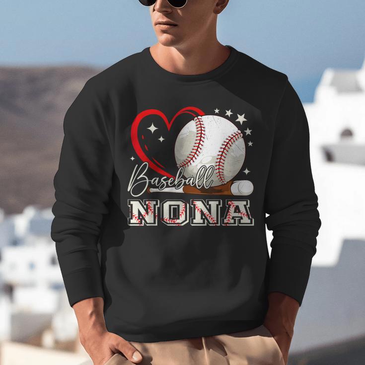 Baseball Nona Family Matching Cute Baseball Lover Unisex Sweatshirt
