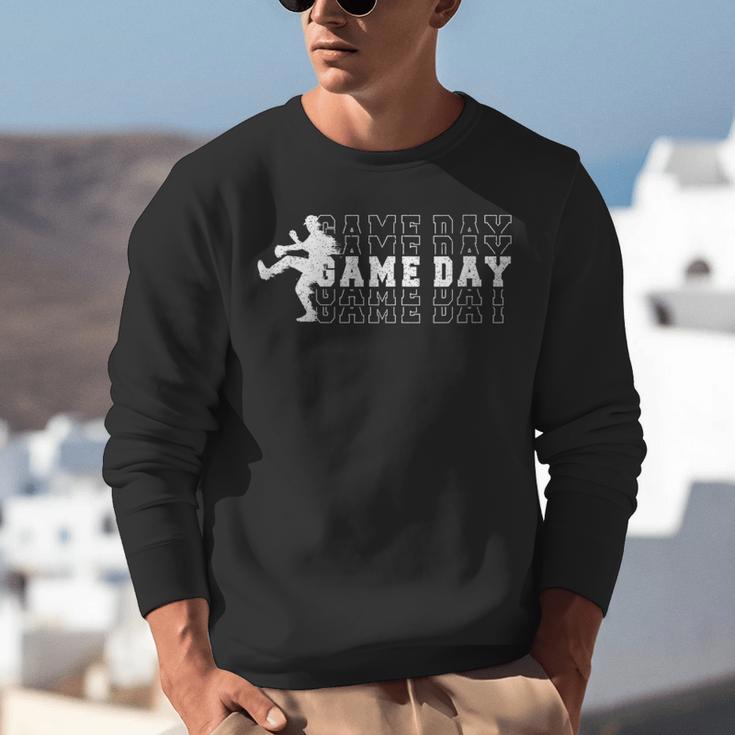 Baseball Pitcher Game Day Team Sport Player Coach Family Fan Unisex Sweatshirt Baseball Pitcher Game Day Team Sport Player Coach Family Fan Unisex Sweatshirt