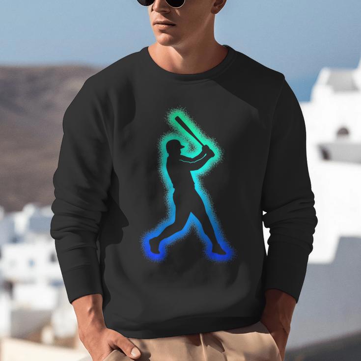 Baseball Player Graphic Unisex Sweatshirt Baseball Player Graphic Unisex Sweatshirt
