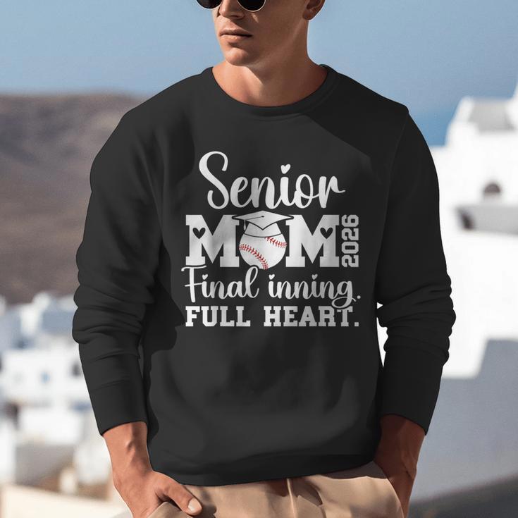 Baseball Senior Mom 2026 Final Inning Baseball Senior Mama Unisex Sweatshirt Baseball Senior Mom 2026 Final Inning Baseball Senior Mama Unisex Sweatshirt
