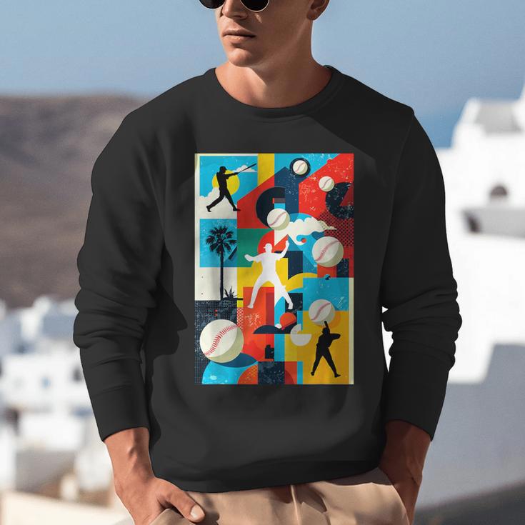 Baseball Strikeout Fastball Strikes Hitter Inning Curveball Unisex Sweatshirt Baseball Strikeout Fastball Strikes Hitter Inning Curveball Unisex Sweatshirt