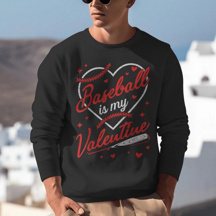 Baseball Is My Valentine Coach Player Lovers Cool Sport Love Unisex Sweatshirt Baseball Is My Valentine Coach Player Lovers Cool Sport Love Unisex Sweatshirt