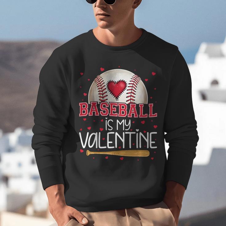 Baseball Is My Valentine Valentines Day Men Boys Kids Teen Unisex Sweatshirt Baseball Is My Valentine Valentines Day Men Boys Kids Teen Unisex Sweatshirt