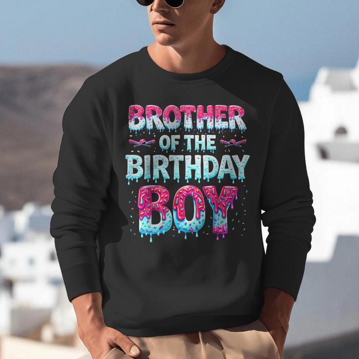 Brother Of The Birthday Boy Ice Cream Baseball Family Party Unisex Sweatshirt Brother Of The Birthday Boy Ice Cream Baseball Family Party Unisex Sweatshirt