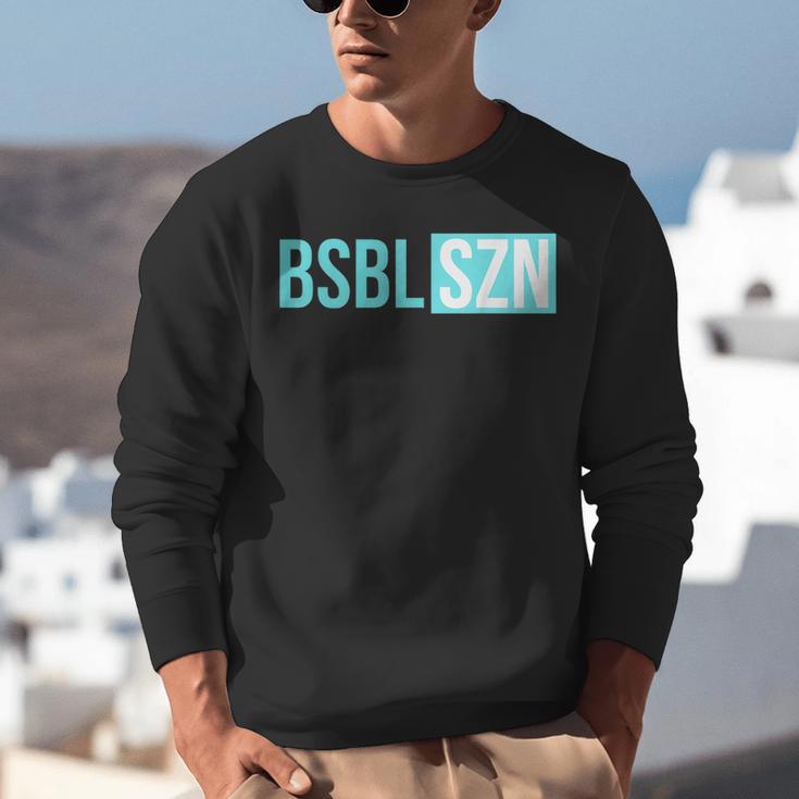 BSBL SZN Baseball Season Game Day Boys Girls Youth Unisex Sweatshirt BSBL SZN Baseball Season Game Day Boys Girls Youth Unisex Sweatshirt