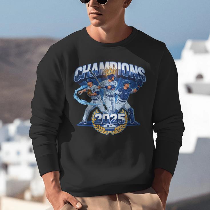 Champions 2025 Baseball Retro Athletic Celebration Theme Unisex Sweatshirt
