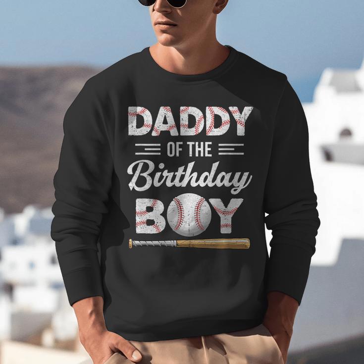 Daddy Of The Birthday Boy Baseball Matching Family Unisex Sweatshirt Daddy Of The Birthday Boy Baseball Matching Family Unisex Sweatshirt