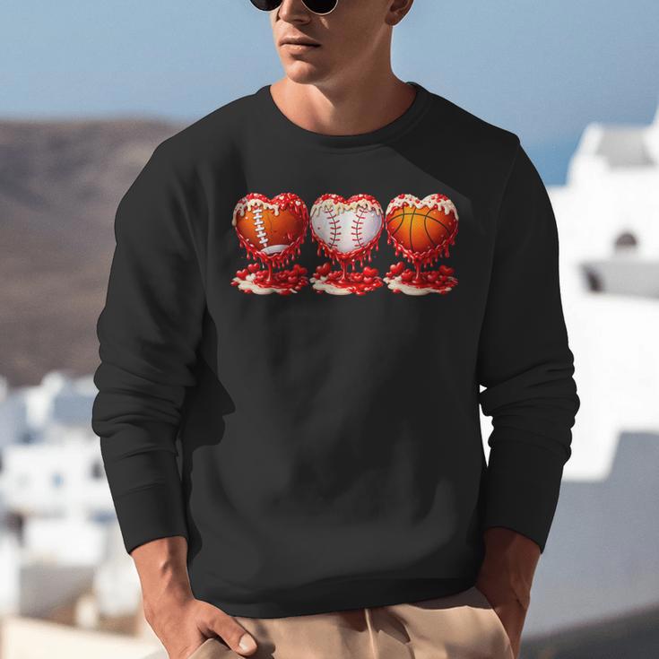 Drip Valentines Day Basketball Baseball Football Boy Men Kid Unisex Sweatshirt Drip Valentines Day Basketball Baseball Football Boy Men Kid Unisex Sweatshirt