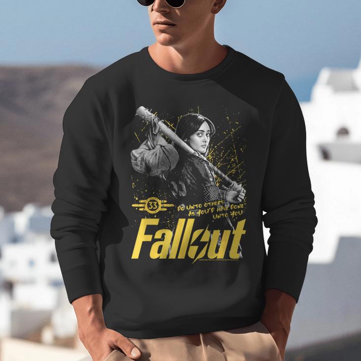 Fallout TV Series Lucy Do Unto Others Baseball Bat Gamer Unisex Sweatshirt Fallout TV Series Lucy Do Unto Others Baseball Bat Gamer Unisex Sweatshirt