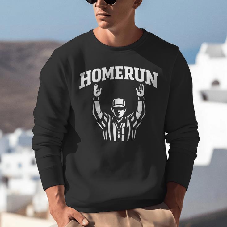 Football Referee Tee Touchdown Baseball Homerun Unisex Sweatshirt