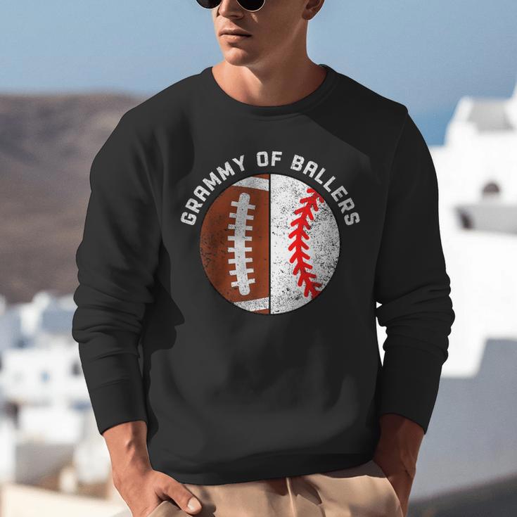 Grammy Of Ballers Football Baseball Grandma Grammy Unisex Sweatshirt Grammy Of Ballers Football Baseball Grandma Grammy Unisex Sweatshirt