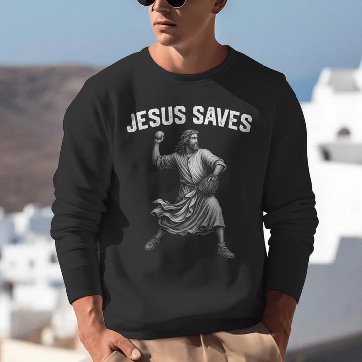 Jesus Saves Shirt Religious Christian Faith Baseball Unisex Sweatshirt Jesus Saves Shirt Religious Christian Faith Baseball Unisex Sweatshirt