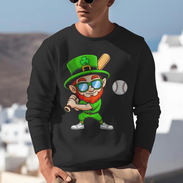 Kids St Patricks Day Shirt Leprechaun Baseball Boys Men Unisex Sweatshirt Kids St Patricks Day Shirt Leprechaun Baseball Boys Men Unisex Sweatshirt