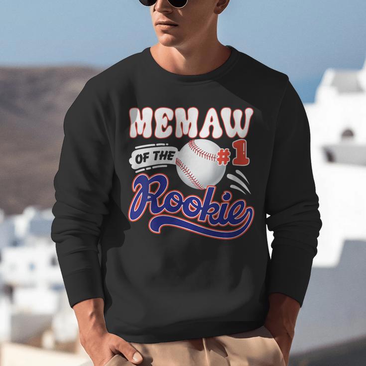 Memaw Rookie Of Year 1st Birthday Baseball Theme Matching Unisex Sweatshirt Memaw Rookie Of Year 1st Birthday Baseball Theme Matching Unisex Sweatshirt