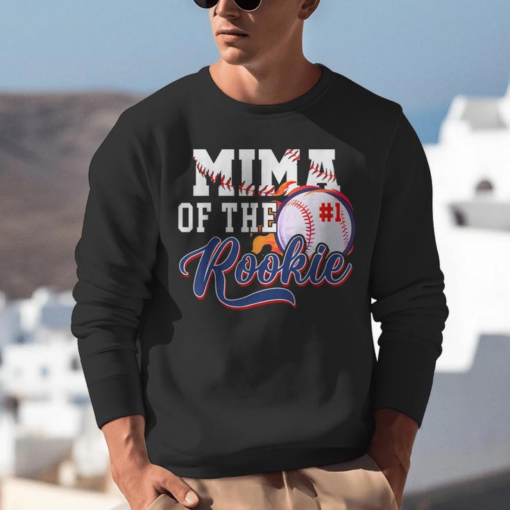 Mima Rookie Of Year 1st Birthday Baseball Theme Matching Unisex Sweatshirt Mima Rookie Of Year 1st Birthday Baseball Theme Matching Unisex Sweatshirt
