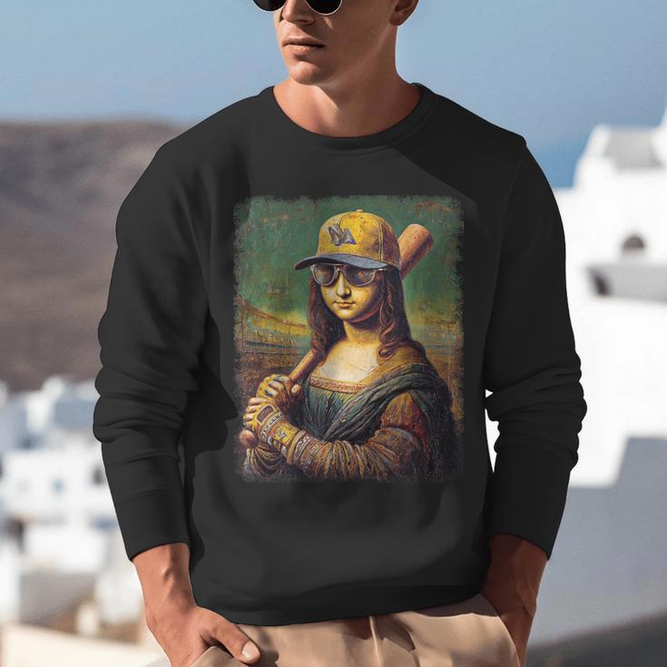 Mona Lisa Baseball Trending Aesthetic Streetwear Unisex Sweatshirt Mona Lisa Baseball Trending Aesthetic Streetwear Unisex Sweatshirt