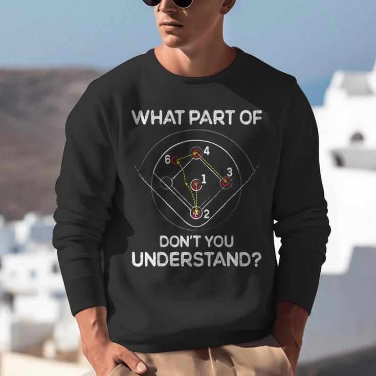 What Part Of Dont You Understand 6432 Baseball Unisex Sweatshirt What Part Of Dont You Understand 6432 Baseball Unisex Sweatshirt