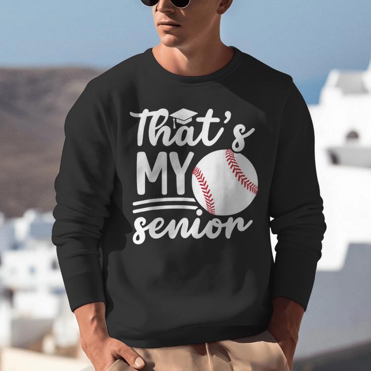 My Senior Baseball Senior Mom 2026 Baseball Senior Mama Unisex Sweatshirt