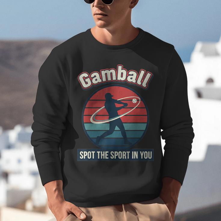Vintage Baseball Batter Retro Sports Circle Graphic Unisex Sweatshirt Vintage Baseball Batter Retro Sports Circle Graphic Unisex Sweatshirt