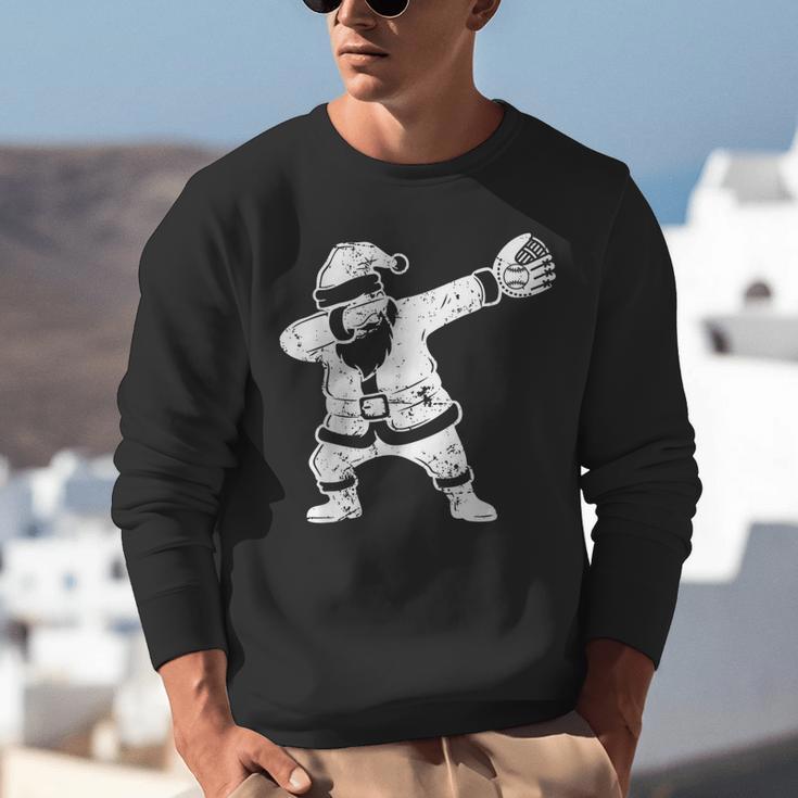 Vintage Dabbing Santa Christmas Baseball Xmas Costume Unisex Sweatshirt Vintage Dabbing Santa Christmas Baseball Xmas Costume Unisex Sweatshirt