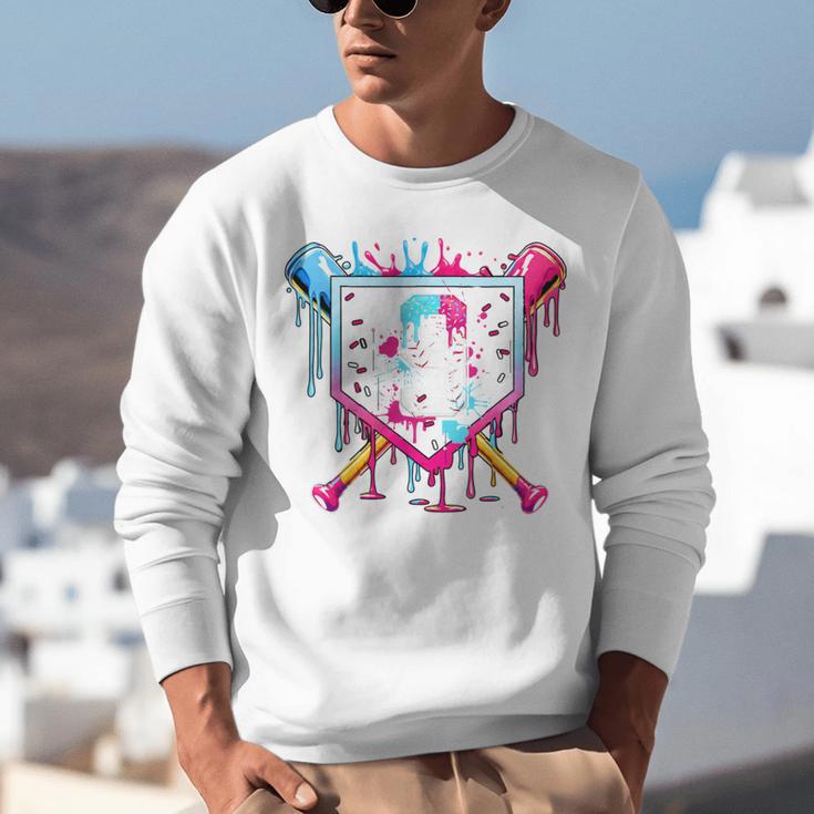 9th Birthday Boys Baseball Ice Cream Drip Boys Baseball Unisex Sweatshirt 9th Birthday Boys Baseball Ice Cream Drip Boys Baseball Unisex Sweatshirt