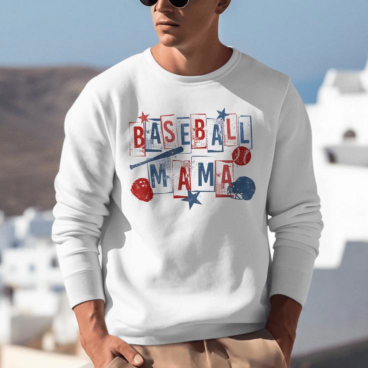 Baseball Mama Mom Mother Vintage Game Day Unisex Sweatshirt Baseball Mama Mom Mother Vintage Game Day Unisex Sweatshirt