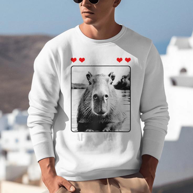 Capybara Love Valentines Day Cute Animal Hearts Raglan Baseball Tee Unisex Sweatshirt Capybara Love Valentines Day Cute Animal Hearts Raglan Baseball Tee Unisex Sweatshirt