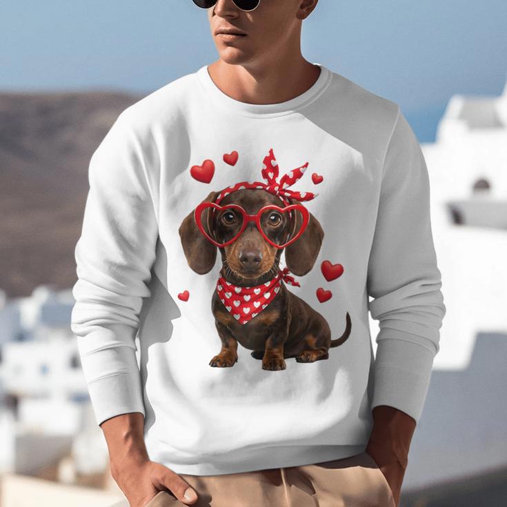 Dachshund Valentines Day Wiener Dog Lover Weenie Heart Raglan Baseball Tee Unisex Sweatshirt Dachshund Valentines Day Wiener Dog Lover Weenie Heart Raglan Baseball Tee Unisex Sweatshirt