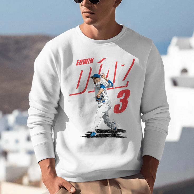 Edwin Diaz Los Angeles D Baseball Players MLBEDD204M Unisex Sweatshirt Edwin Diaz Los Angeles D Baseball Players MLBEDD204M Unisex Sweatshirt