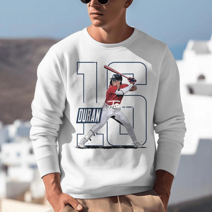 Jarren Duran Boston MLB Baseball Players MLBJDU202M Unisex Sweatshirt