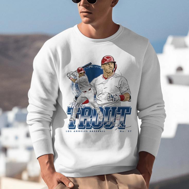 Mike Trout Los Angeles A MLB Baseball Players MLBMTR302N Unisex Sweatshirt