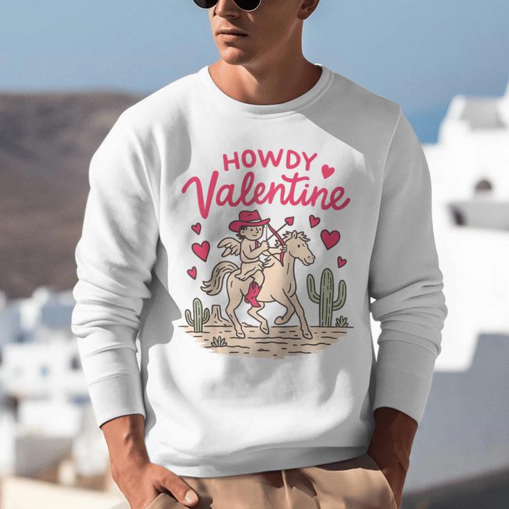 Valentine’s Day Western Life Cowboys Cupid Howdy Valentine Raglan Baseball Tee Unisex Sweatshirt Valentine’s Day Western Life Cowboys Cupid Howdy Valentine Raglan Baseball Tee Unisex Sweatshirt