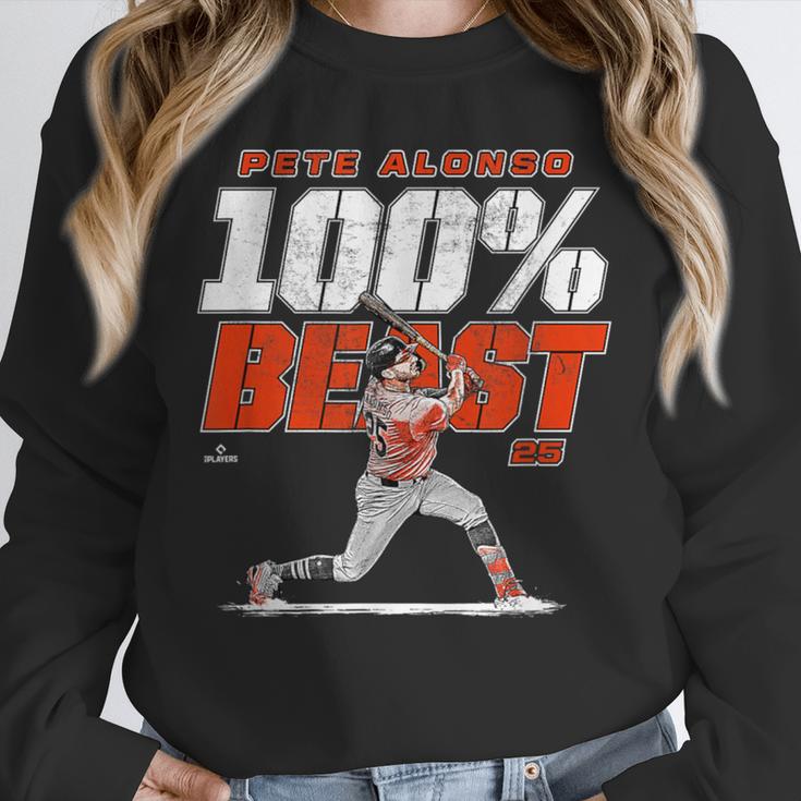 100 Beast Pete Alonso Baltimore Baseball MLBPA Unisex Sweatshirt 100 Beast Pete Alonso Baltimore Baseball MLBPA Unisex Sweatshirt