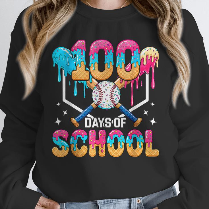 100 Days Of School Baseball Boys Kids 100th Day Of School Unisex Sweatshirt 100 Days Of School Baseball Boys Kids 100th Day Of School Unisex Sweatshirt