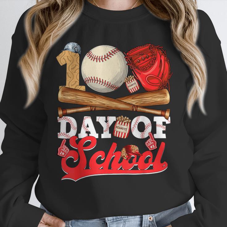 100 Days Of School Baseball Player Sports Game Teacher Kid Unisex Sweatshirt 100 Days Of School Baseball Player Sports Game Teacher Kid Unisex Sweatshirt